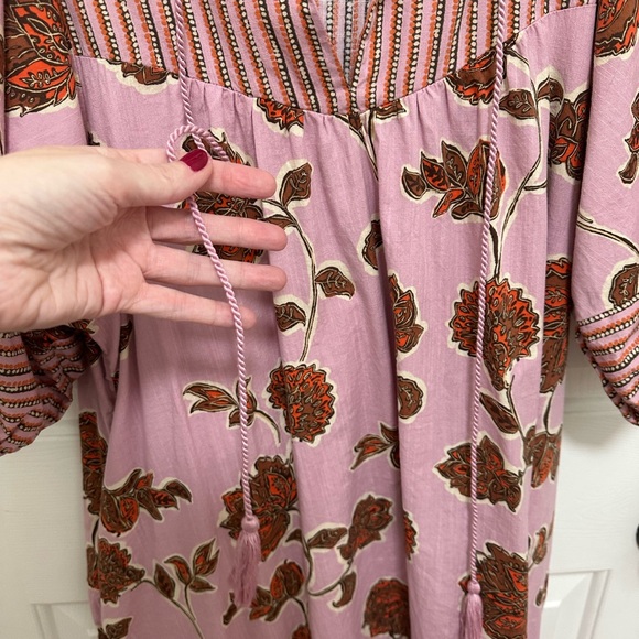 Knox Rose Striped Pink and Red Dress size small - Picture 3 of 6